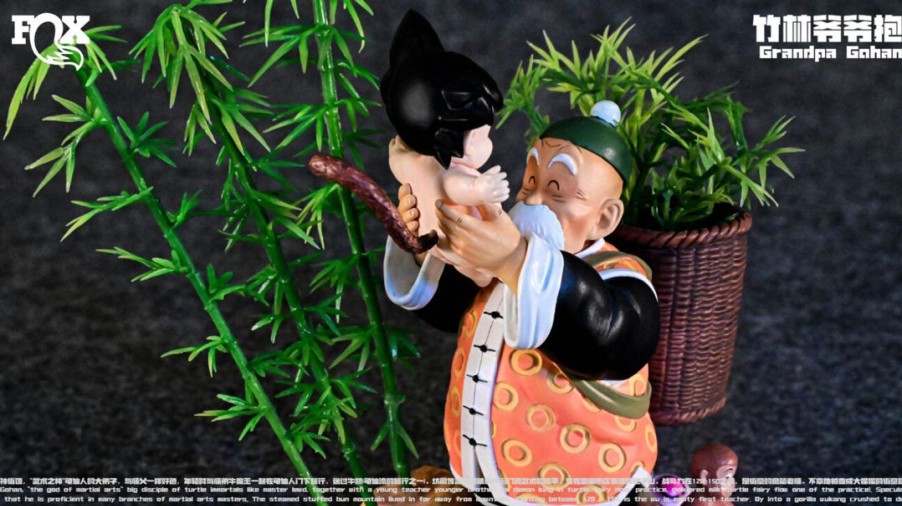 Anime Resins Fox Studio | >Pre Order< Fox Studio - Grandpa Gohan & Goku