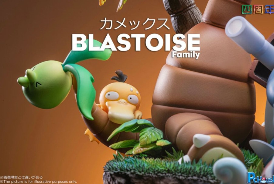 Anime Resins PCHouse Studio | >Pre Order< Pchouse Studio - Blastoise Family