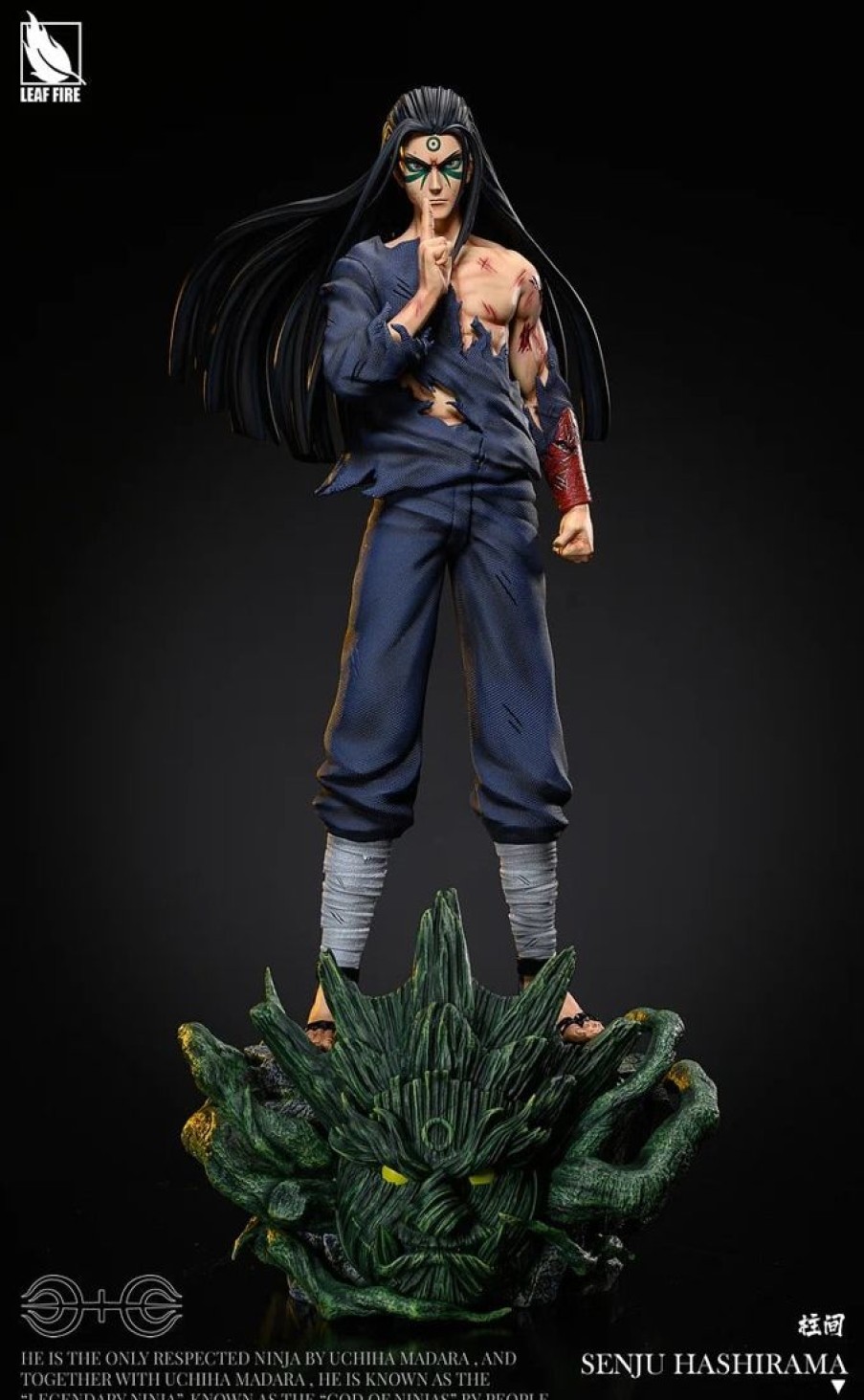 Anime Resins LX Studio | >Pre Order< Leaf Fire Studio - Senju Hashirama