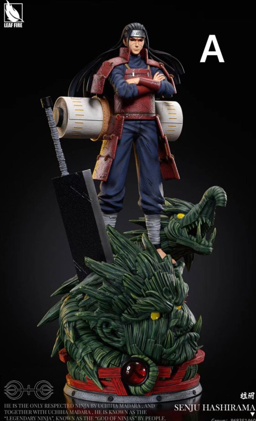 Anime Resins LX Studio | >Pre Order< Leaf Fire Studio - Senju Hashirama