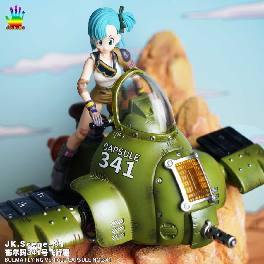 Anime Resins Jacks Do Studio | >Pre Order< Jack'S Do Studio - Bulma'S Flying Vehicle Capsule No.341
