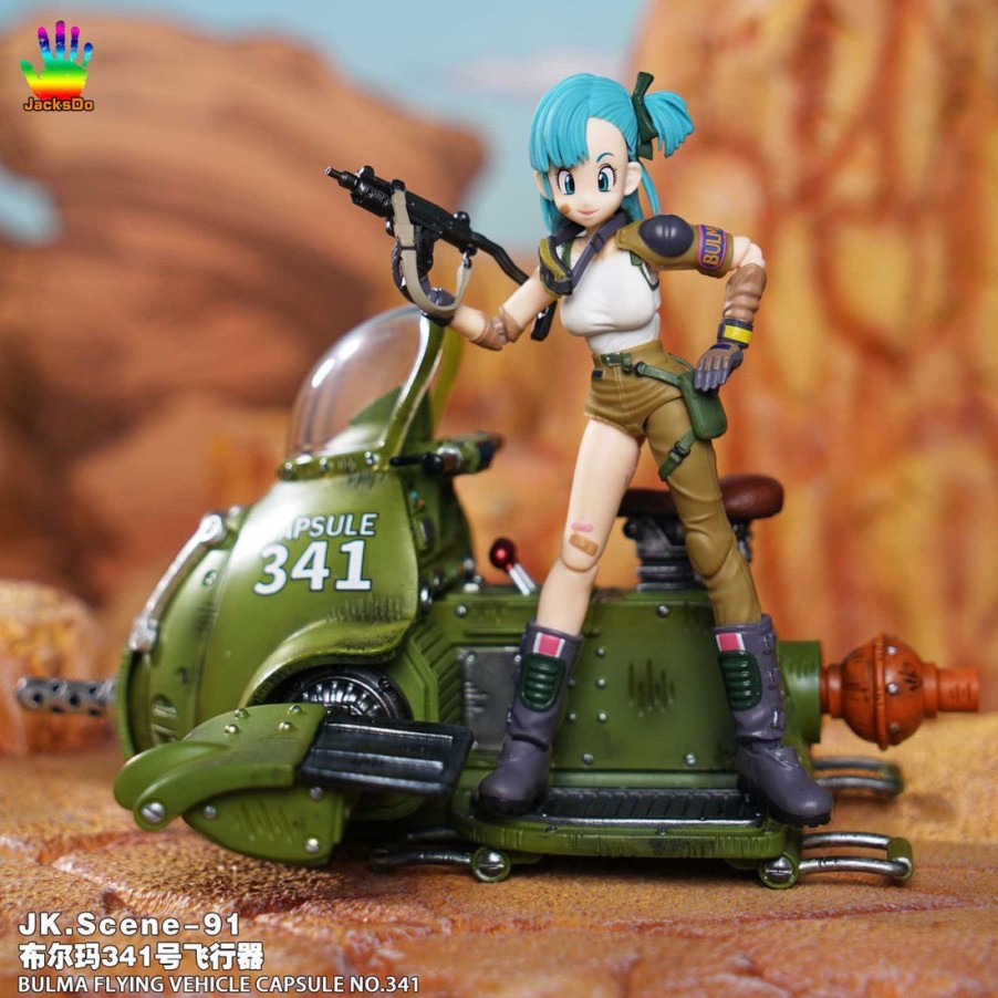 Anime Resins Jacks Do Studio | >Pre Order< Jack'S Do Studio - Bulma'S Flying Vehicle Capsule No.341