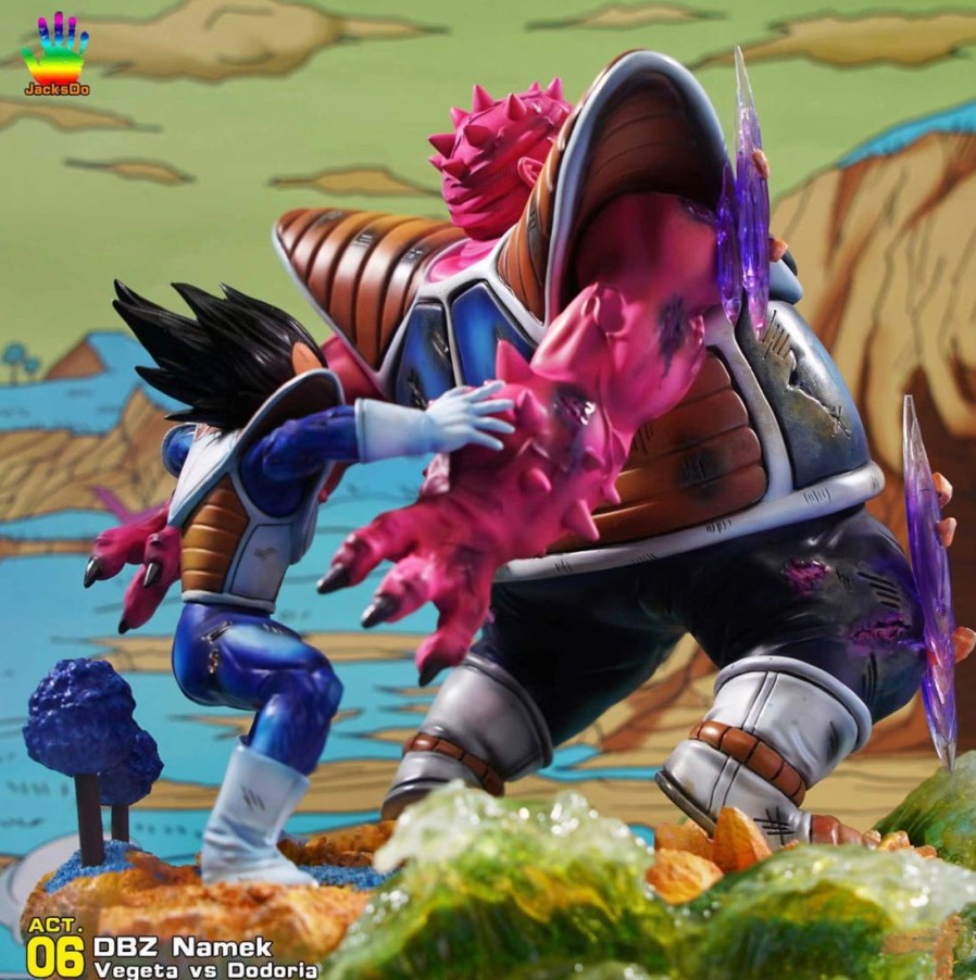 Anime Resins Jacks Do Studio | >Pre Order< Jack'S Do Studio - Vegeta Vs Dodoria