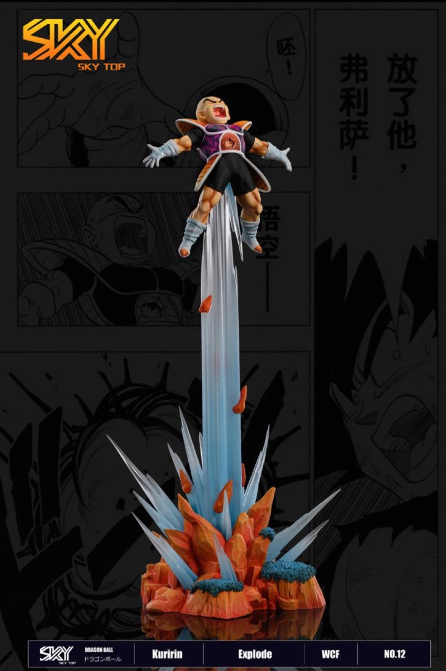 Anime Resins Sky Top Studio | >Pre Order< Sky Top Studio - Kuririn/Krillin