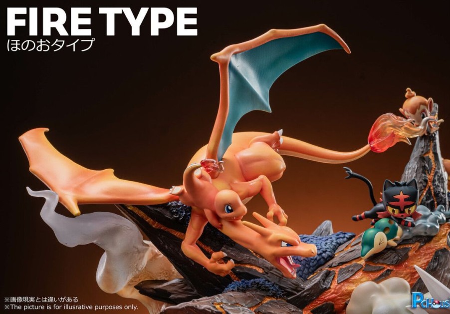 Anime Resins PCHouse Studio | >Pre Order< Pchouse Studio - Fire Type Family