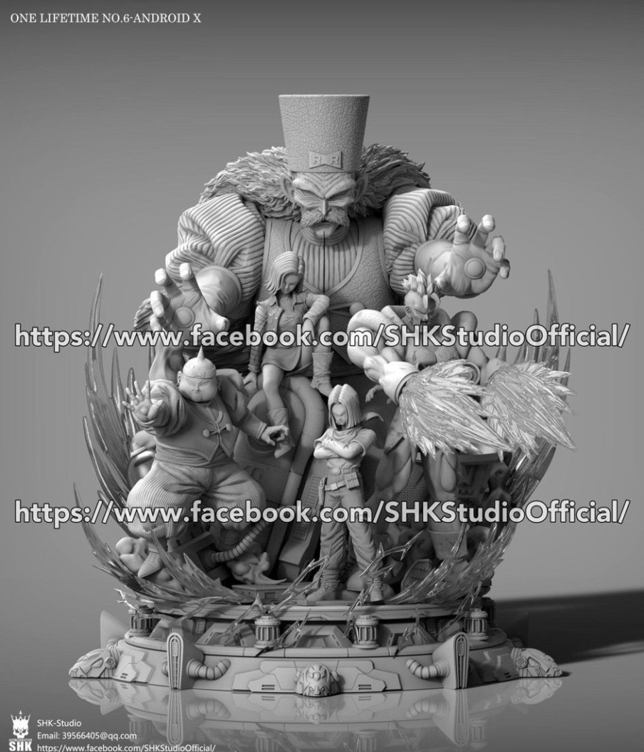 Anime Resins SHK Studio | >Pre Order< Shk Studio - Android'S Lifetime Series