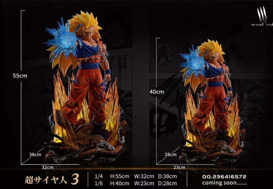 Anime Resins Scratch Studio | >Pre Order< Scratch Studio - Son Goku Ssj3