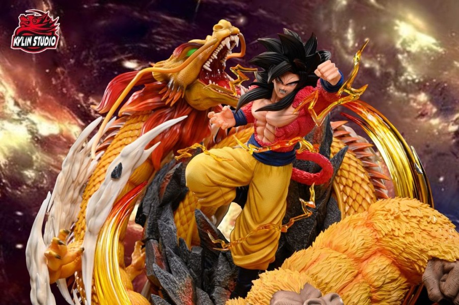 Anime Resins Kylin Studio | >Pre Order< Kylin Studio - Goku Ssj4 Dragonfist