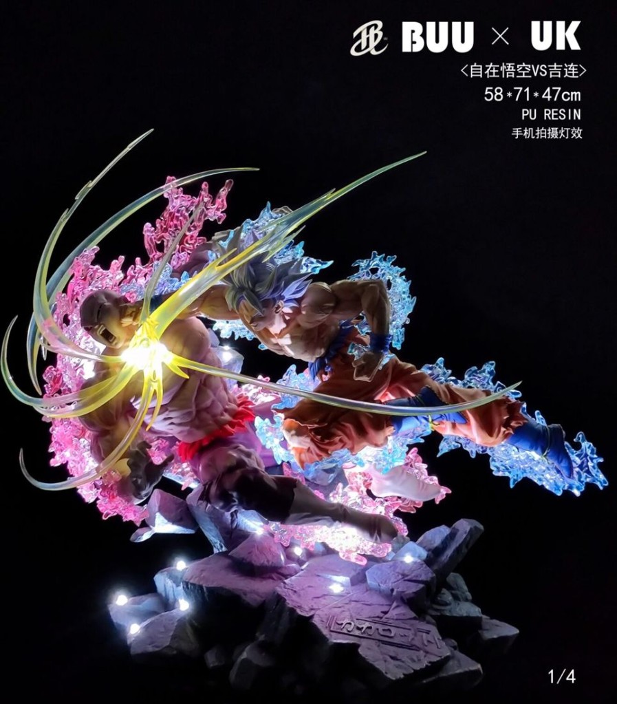 Anime Resins Buu x UK Studio | >Pre Order< Buu X Uk Studio - Goku Vs Jiren