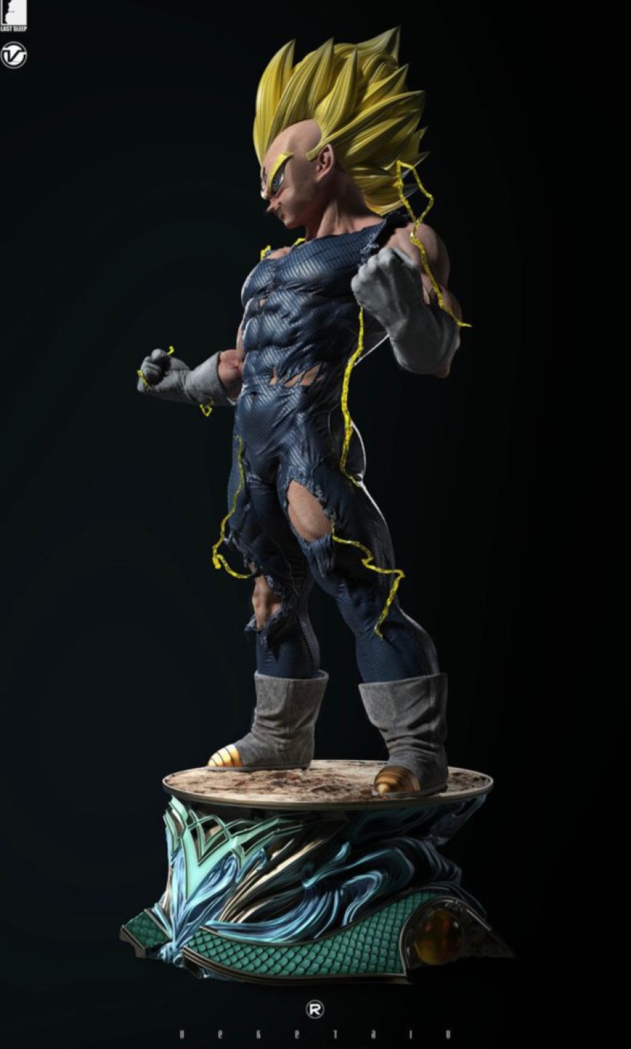 Anime Resins Last Sleep Studio | >Pre Order< Last Sleep Studio - Majin Vegeta