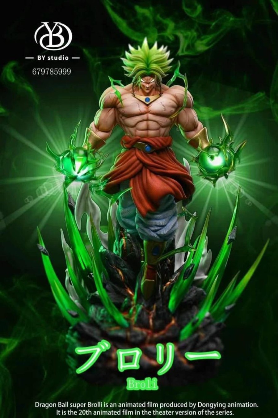 Anime Resins BY Studio | >Pre Order< By Studio - Broly