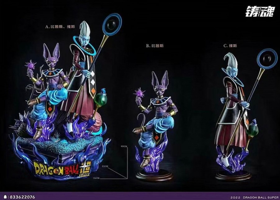 Anime Resins Sculpting Soul Studio | >Pre Order< Sculpting Soul Studio - Beerus & Whis