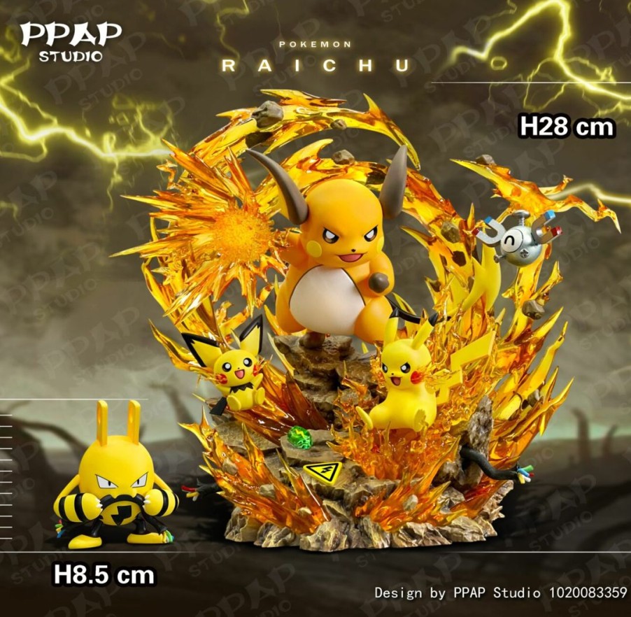 Anime Resins PPAP Studio | >Pre Order< Ppap Studio - Pikachu Evolution