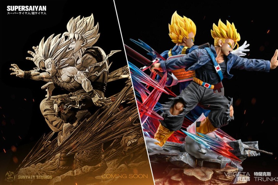 Anime Resins Suntaya Studio | >Pre Order< Sunyata Studio - Vegeta & Trunks