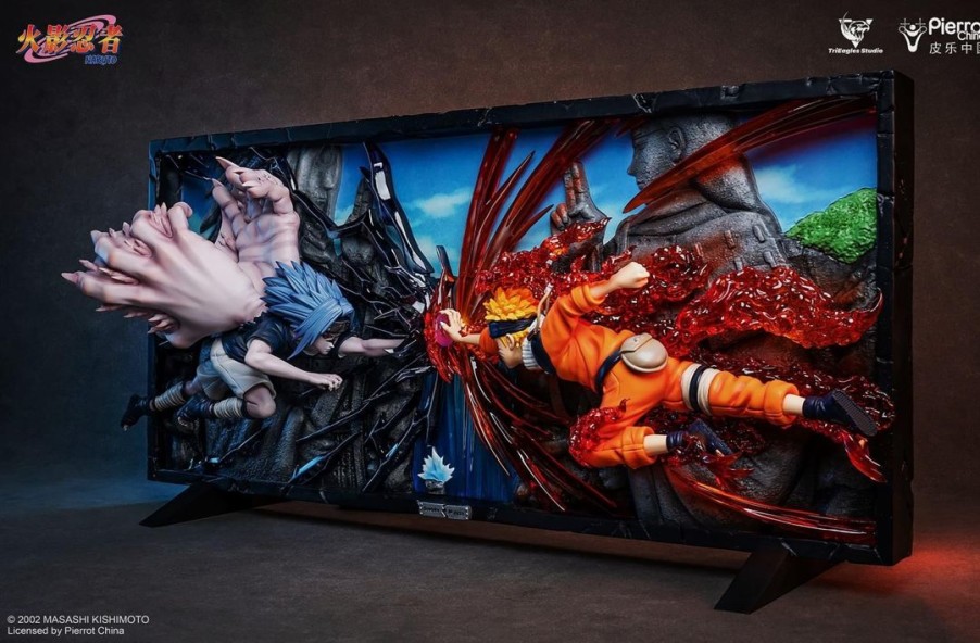 Anime Resins TriEagles Studio | >Pre Order< Trieagles Studio - Sasuke Vs Naruto