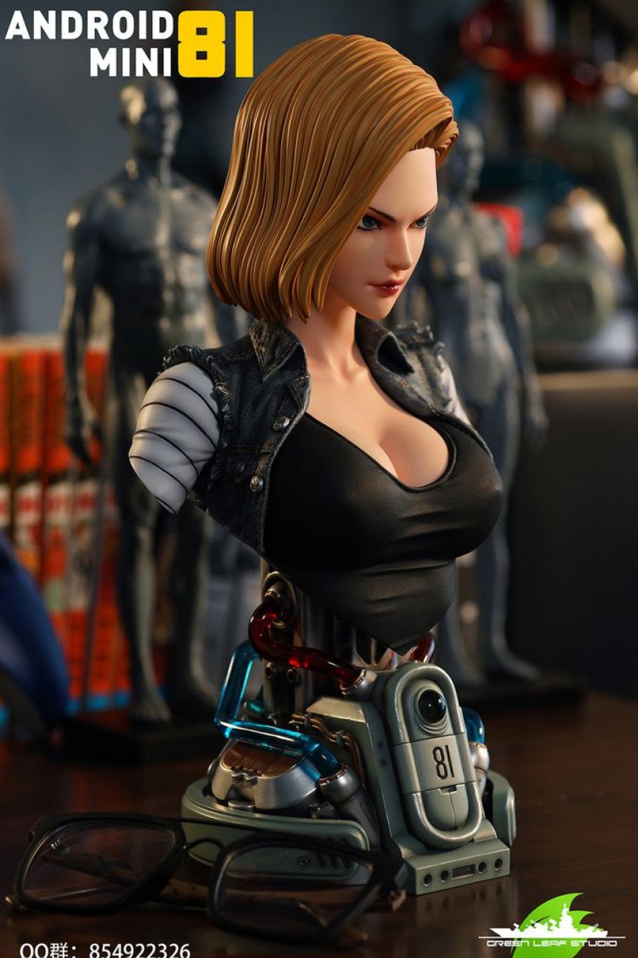 Anime Resins Green Leaf Studio | >Pre Order< Green Leaf Studio - Android 18 Bust