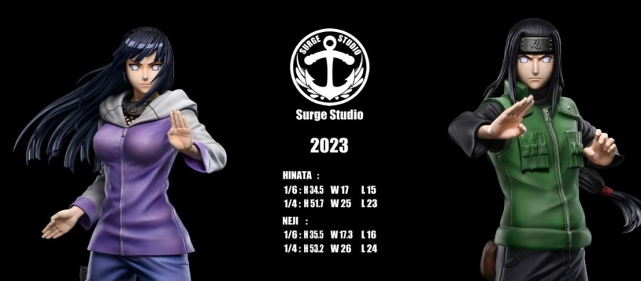 Anime Resins Surge Studio | >Pre Order< Surge Studio - Hinata Hyuga & Neji Hyuga