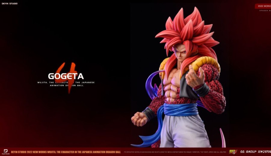 Anime Resins Deyin Studio | >Pre Order< Deyin Studio - Gogeta Ssj4