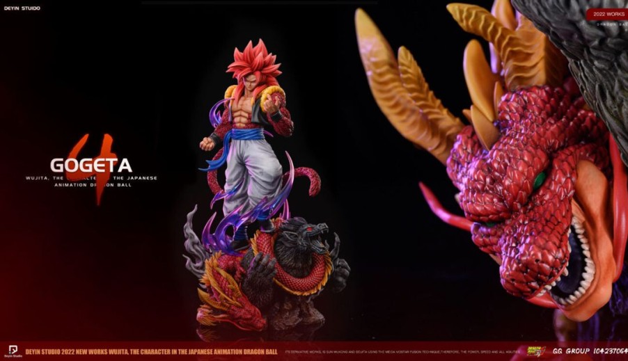 Anime Resins Deyin Studio | >Pre Order< Deyin Studio - Gogeta Ssj4