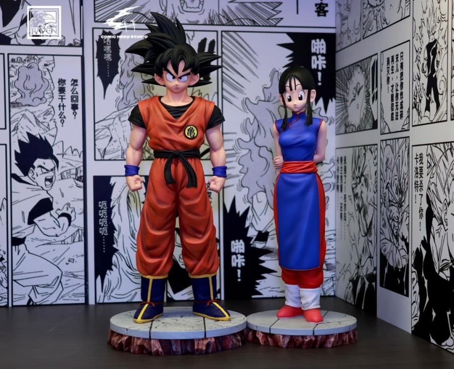 Anime Resins Raven Studio | >Pre Order< Raven X Comic Hero Studio - Goku & Chichi