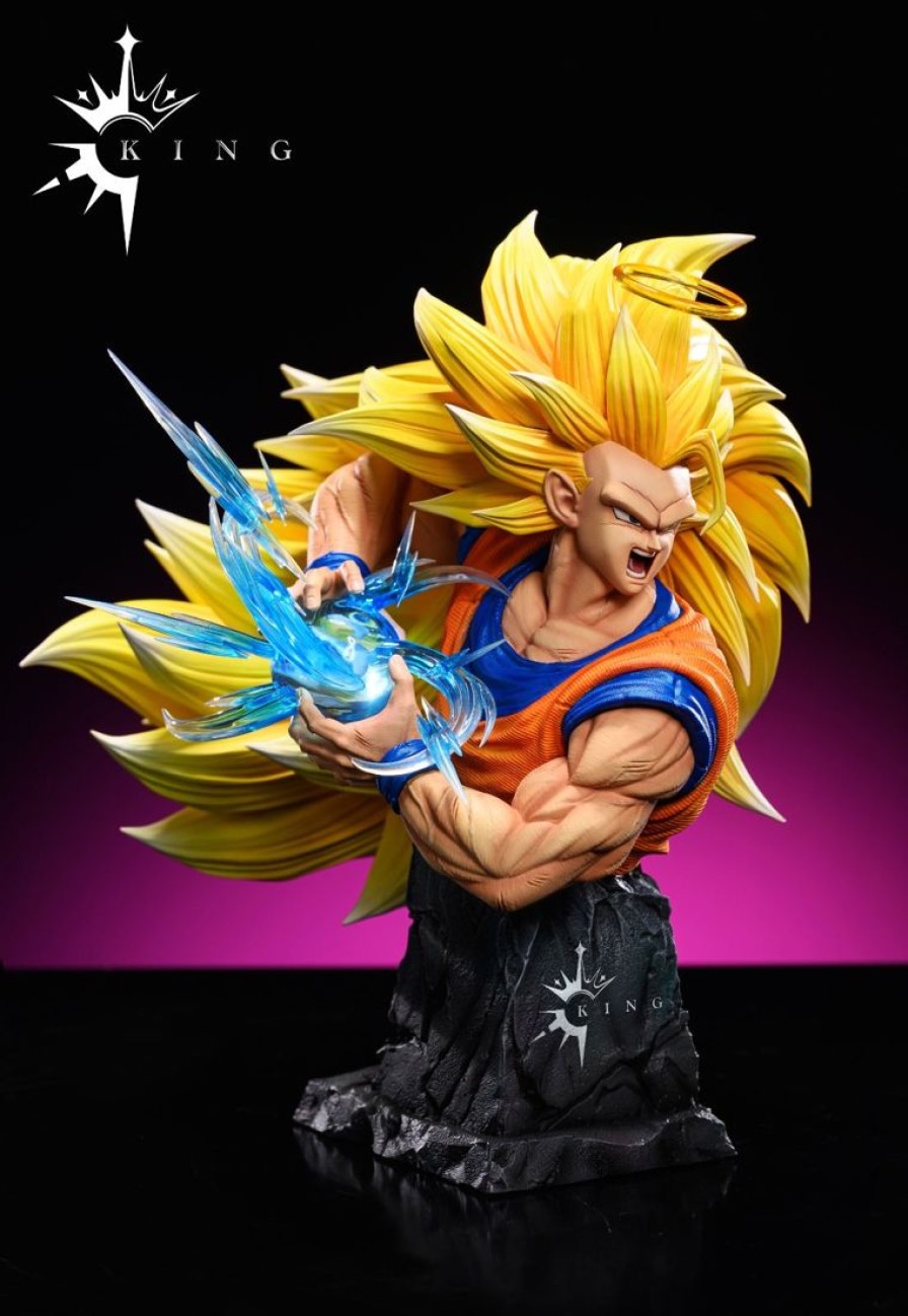 Anime Resins King Studio | >Pre Order< King Studio - Ssj3 Son Goku