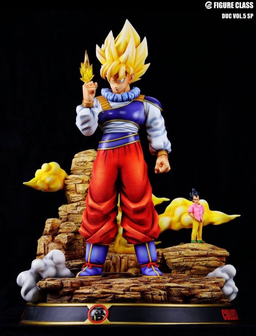 Anime Resins Figure Class | >In Stock< Figure Class Studio - Yadrat Goku (Instant Transmission Version)