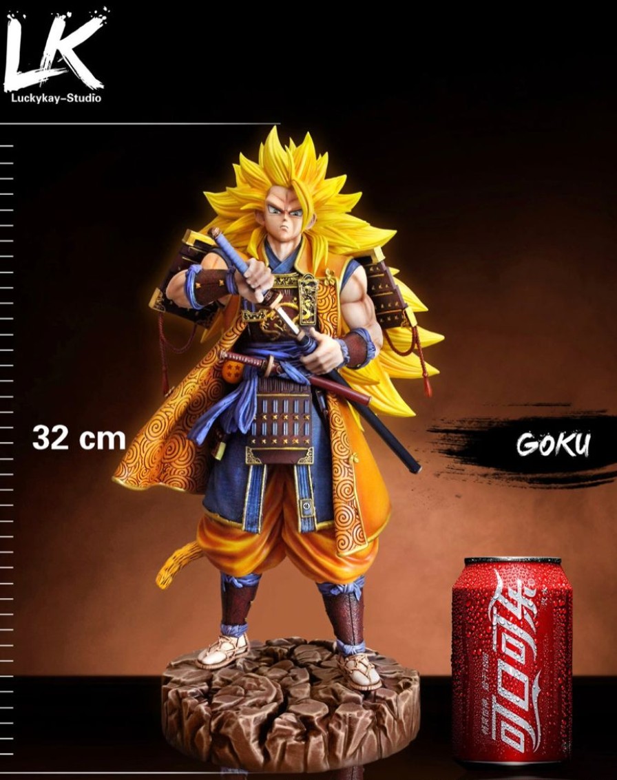 Anime Resins LK Studio | >Pre Order< Lk Studio - Son Goku Super Saiyan 3 (Samurai Series)