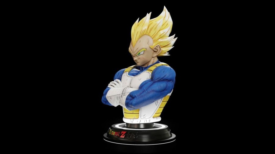 Anime Resins KDC Studio | >Pre Order< Kdc Studio - Vegeta Bust Lifesize