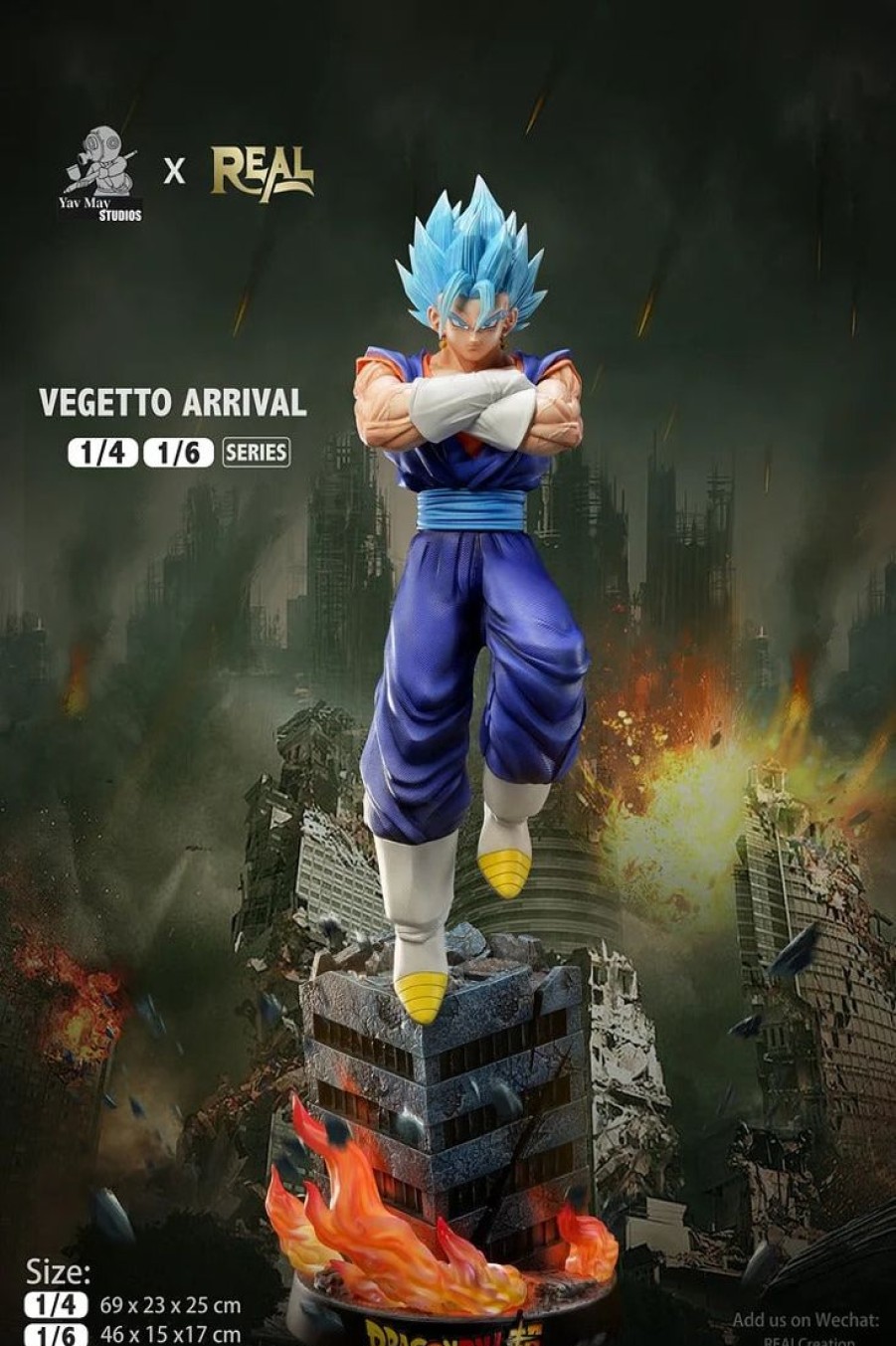 Anime Resins Yav Mey x Creation Studio | >Pre Order< Real X Yav Mey Studio - Vegetto Arrival Ex & Super Vegetto