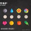 Anime Resins PPAP Studio | >Pre Order< Ppap Studio - Pokemon Kanto Region Gym Badge'S