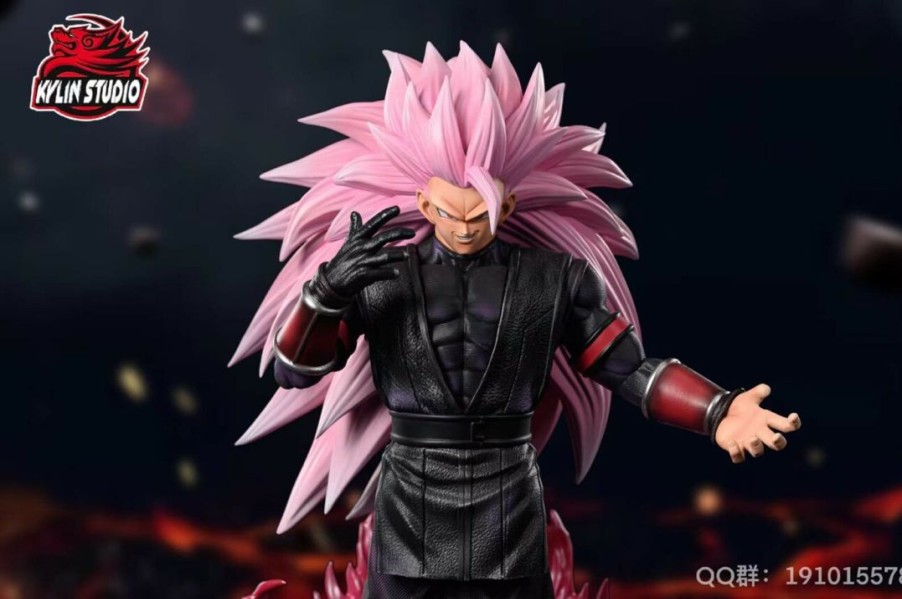 Anime Resins Kylin Studio | >Pre Order< Kylin Studio - Son Goku Ssj3 Rose