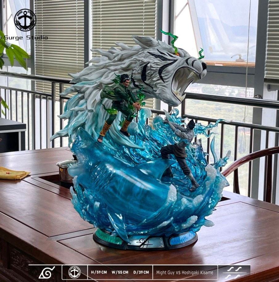 Anime Resins Surge Studio | >Pre Order< Surge Studio - Might Guy Vs Kisame