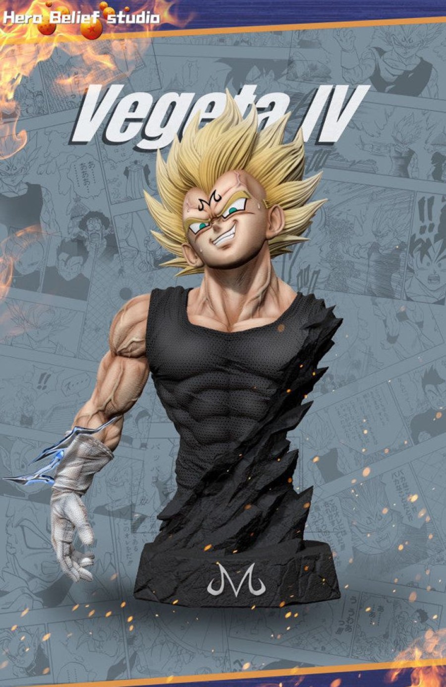 Anime Resins Hero Belief Studio | >Pre Order< Hero Belief Studio - Majin Vegeta