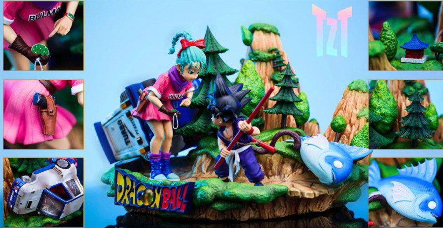 Anime Resins TZT Studio | >Pre Order< Tzt Studio - Goku & Bulma